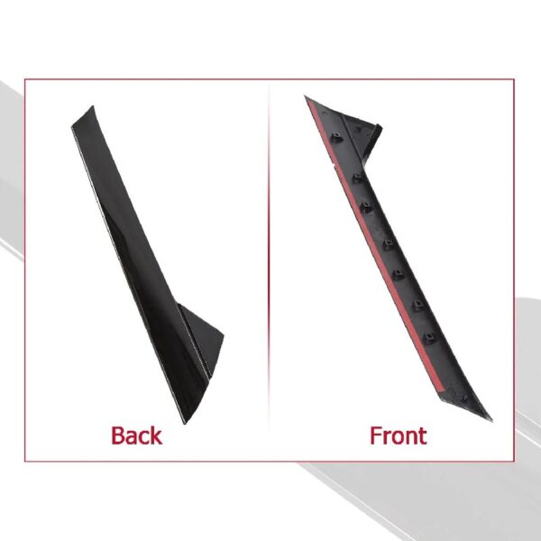 Left Windshield A-Pillar Molding Trim Kit for 2011-2019 Ford Explorer 4 Door Utility W/Side Tape Replacement for BB5Z-7803145-AA BB5Z-7803137-AB