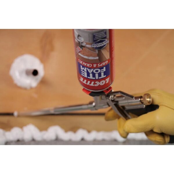 (4 pack) Tite Foam Insulating Foam Sealant Gaps & Cracks, Pack of 1, White 12 oz Can