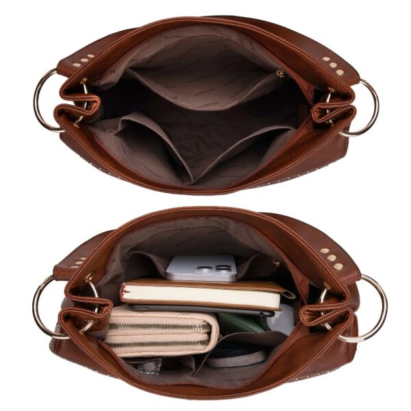Hobo Bag Purses and Handbags for Women Top Handle Handbags with Zipper