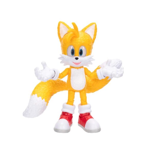 The Hedgehog 3 Movie 5 inch Tails Action Figure 20 Points of Articulation