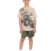 Boys' Grave Digger Graphic Tee and Shorts Set, 2-Piece, Sizes 4-10