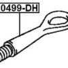 TOW HOOK 0499-DH, OEM MN165999, Automotive Specialty Parts, 1-Year Warranty