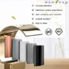 Widespread Bathroom Basin Faucet Crystal Handle Sink Mixer Tap Chrome Finish