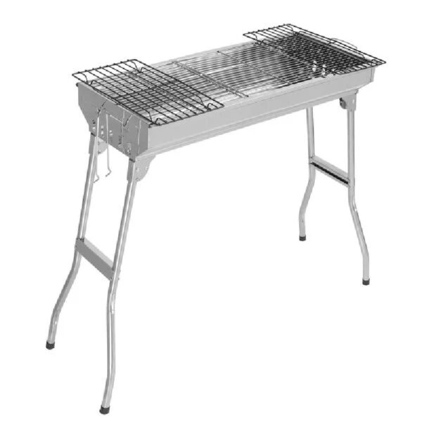 0f22d9a652d245859d32b32d0162072a Portable Stainless Steel Grill (Standard Configuration) as picture