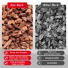 Orchid Barks Organic New Zealand Pine Bark for Orchids Bark Potting Mix Natural New Zealand Pinus Radiata Bark Medium Chips 8-15mm 4 quart Orchid Potting Bark