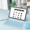 Tablet 2 in 1 Tablet with Keyboard Including Case Mouse Stylus, 10 inch Tablet Android 14 Tablets PC, 10.1