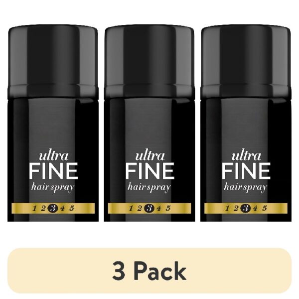 (3 pack) Ultra Fine Mist Hair Spray for Flexible Hold with Pro Lock Tech 11 oz