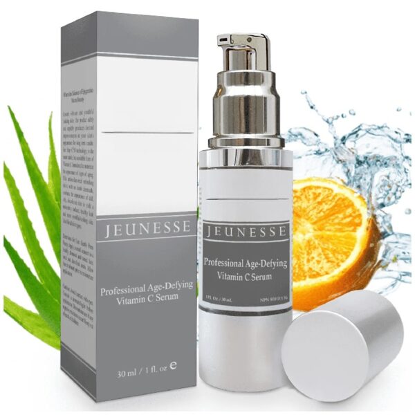 Vitamin C Serum for Face - Anti Aging & Reduce Wrinkles, Dark Spots & Sun Damage - Face Serum for Women to Enhance Collagen Level - Contains Hyaluronic Acid & Vitamin E - 1.7 Fl. Oz