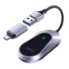 2-in-1 Wireless CarPlay & Android Auto Adapter, Dual-Band 5GHz Wi-Fi & Bluetooth Dongle, Compatible with 1000+ Car Models (2016+), Plug & Play for Seamless Apple CarPlay and Android Auto Experience
