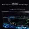 WINDLAND Clear Fish Habitat for Aquatic Pets Salamanders and Plant Life