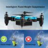 4K Foldable Mini Drone for Kids, Drone with Camera, Portable RC Quadcopter with Altitude Hold 3D Flips and Headless Mode Easy to Fly