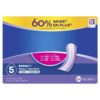 Discreet Incontinence Pads, Heavy Absorbency, Long Length, Lightly Scented 64 CT