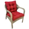 42” x 21” Hawaii Back Chair Outdoor Seating Cushions, Durable Polyester