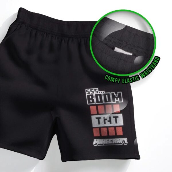 Creeper Boys 3-Piece Set - Short Sleeve Graphic T-Shirt, Shorts & Socks - Complete Summer Outfit for Kids (Sizes 4-16)