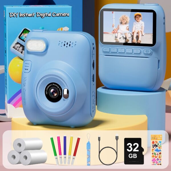 Instant Print Camera for Kids, 3.0