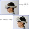 Elite Strap Battery 10000mAH for Meta Quest 2 Extend 8hrs Playtime, Replacement for Elite Head Strap