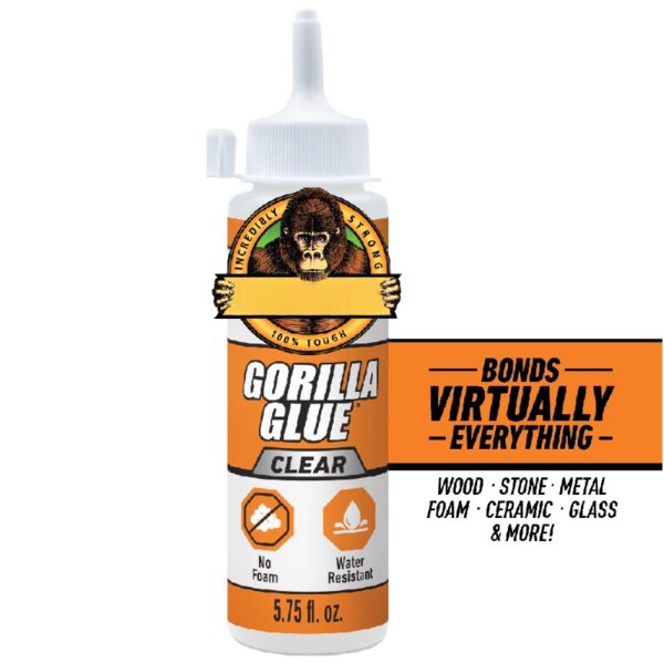 (2 pack) Clear Glue 5.75 Ounce Bottle, Pack of 1 Bottle