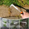 Weed Puller Tool with Gloves, Weeder Hand Tool for Garden, Weeding Tool with 4 Claws, Weeder Garden Root Remover Tool for Garden, Gap or Corner Weeding, 3 Pack