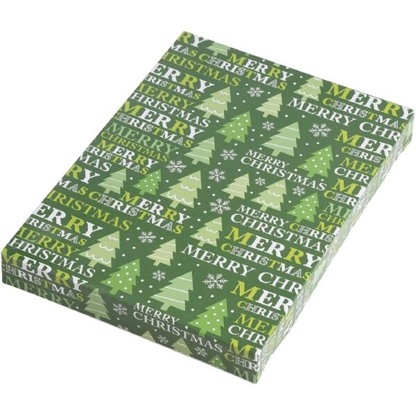 48 Pack Empty Christmas Shirt Boxes, Assorted Size Gift Boxes with Lids, Holiday Boxes for Presents in 4 Festive Designs, Perfect for Xmas Wrapping