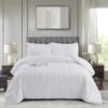 Light Weight Down Alternative Comforter Set, Queen, Green, Reversible