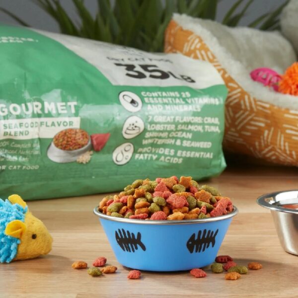 Special Kitty Gourmet Formula Seafood Blend Flavor Dry Cat Food, 35 lb Bag