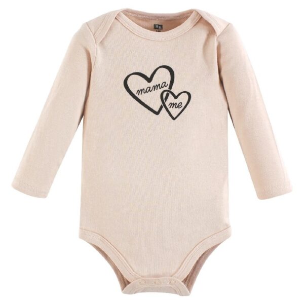 Cotton Long-Sleeve Bodysuits, 5-Pack, Newborn- 24 Months