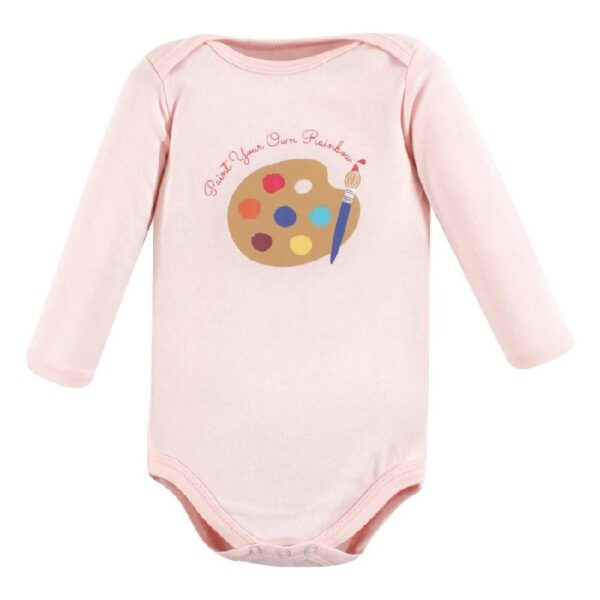 Cotton Long-Sleeve Bodysuits, 7-Pack, Preemie-24 Months