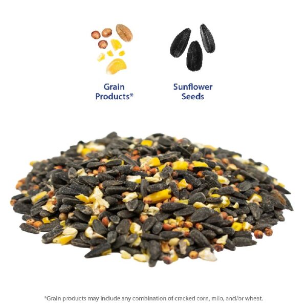(5 pack) Sunflower & Natural Grains Wild Bird Feed, 5 lb