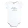 Short Sleeve Bodysuits, 5-Pack, Newborn- 24 Months