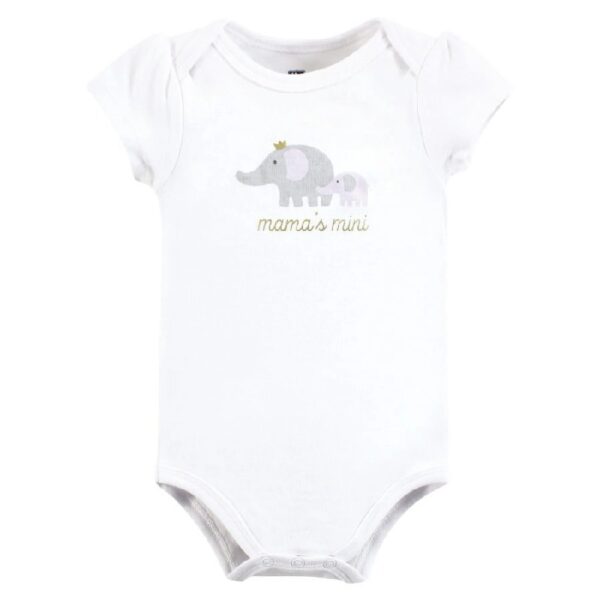 Short Sleeve Bodysuits, 5-Pack, Newborn- 24 Months