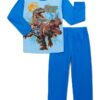 Spiderman Boys Long Sleeve Top and Pants Pajama Set, 2-Piece, Sizes 4-12