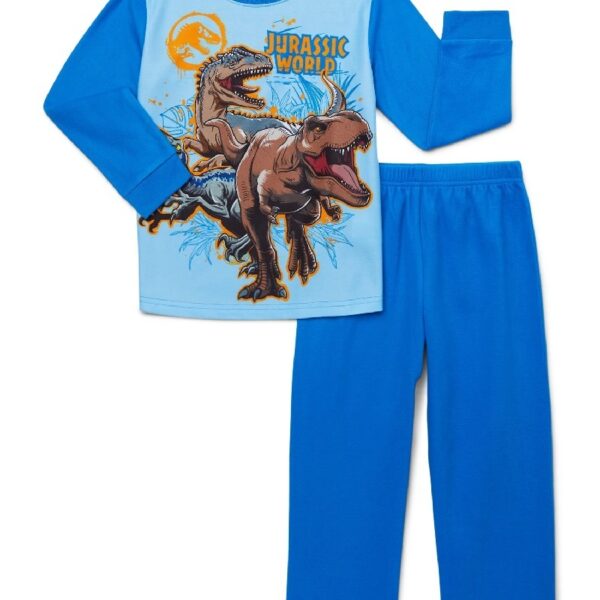 Spiderman Boys Long Sleeve Top and Pants Pajama Set, 2-Piece, Sizes 4-12