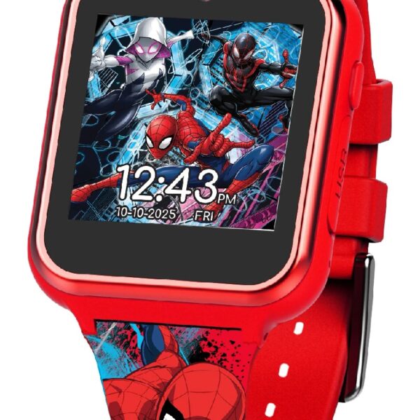 Sega Sonic The Hedgehog iTime Unisex Child Smart Watch with Silicone Strap and Blue Case 42mm