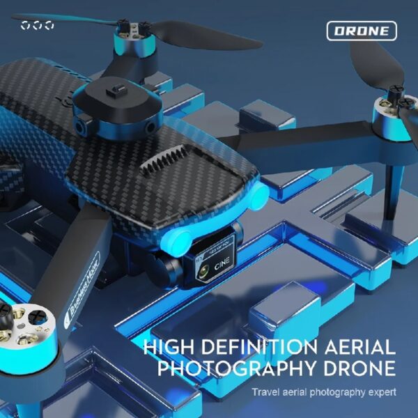 Drone with Dual 4K HD Cameras, FPV Foldable Drone for Kids Adults RC Quadcopter for Beginners with 2 Batteries and Carrying Case, Gray