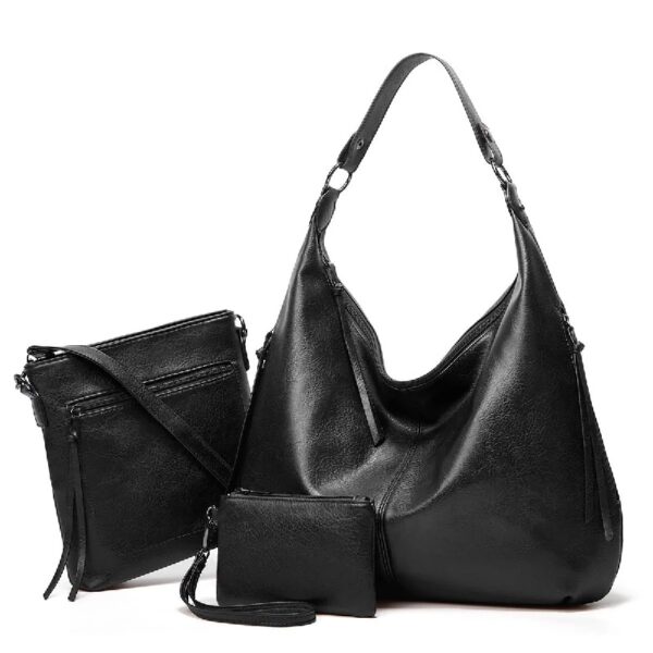Sendfen Handbags for Women Shoulder Bags Tote Satchel Hobo 4pcs Purse Set