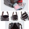 Ablanczoom Handbags Womens Tote Bags Multiple Pockets Lady Shoulder Crossbady Bags