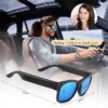 Unisex Smart Sunglasses with Bluetooth, Black