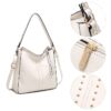 Hobo Bag for Women Crossbody Purse and Handbags Ladies Chic Shoulder Bags, Red