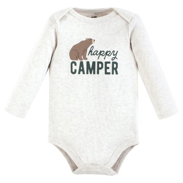 Cotton Long-Sleeve Bodysuits, 5-Pack, Newborn- 24 Months