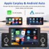 5 Inch Car Radio Single Din Car Stereo CarPlay Android Auto Bluetooth Mirror Link