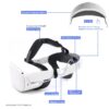 Elite Strap Battery 10000mAH for Meta Quest 2 Extend 8hrs Playtime, Replacement for Elite Head Strap