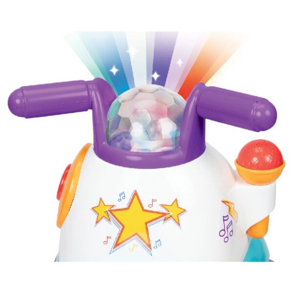 Little People Pink Move N Groove Ride-on with Lights and Sounds