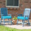 2 PCS 21'' x 21'' Patio Chair Seat Cushion Pads Indoor/Outdoor Turquoise