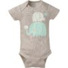 Assorted Short Sleeve Onesies Bodysuits, 8pk (Baby Boy or Baby Girl Unisex)