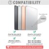 Keyboard Case for iPad 9th/8th/7th Gen 10.2 inch, iPad Air 3rd, Pro 10.5 - Colorful Backlite Keyboard, 360 Rotatable Detachable Magnetic Protective Cover, Pencil Holder, Auto Sleep/Wake