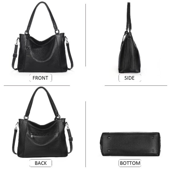 Sendfen Handbags for Women Shoulder Bags Tote Satchel Hobo 4pcs Purse Set