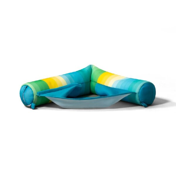 Shaka Sling XL Pool Float, Doubled-Sided Mesh, Quick Draining Fabric, No Inflation Needed, Sweet Shells Berry