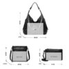 Sendfen Handbags for Women Shoulder Bags Tote Satchel Hobo 4pcs Purse Set