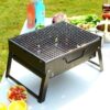 Portable BBQ Barbecue Grill Folding Mini Stove For Outdoor Cooking Camping USA