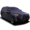 Heavy Duty Waterproof Full Car Cover All Weather Protection Outdoor Indoor Use UV Dustproof for Auto,SUV,Sedan